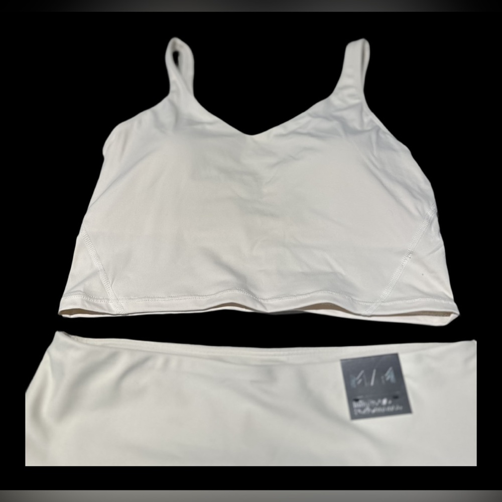 NWT Infinite Performance Set | Biker Shorts | Sports Bra | Both pieces - Picture 4 of 5